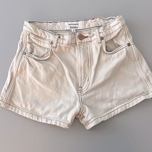 Gently worn Reformation shorts size 25.